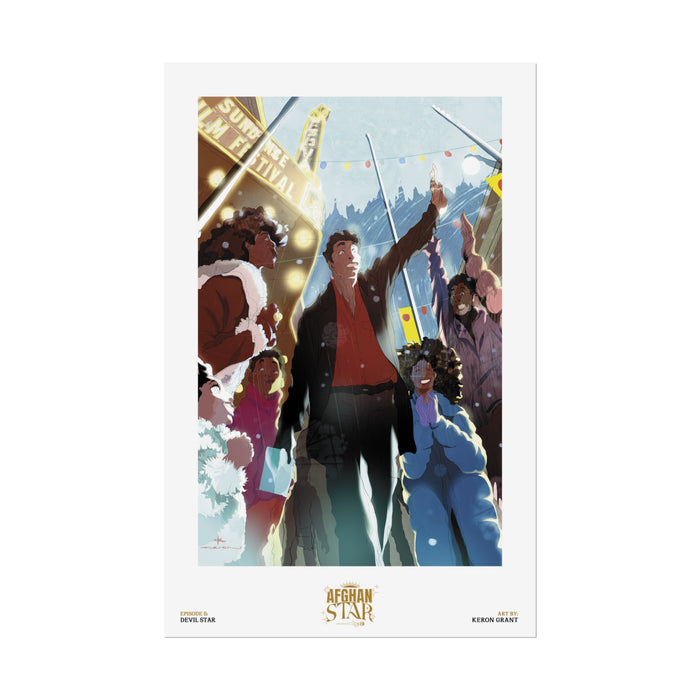 Afghan Star Poster: Episode 5 — Devil Star