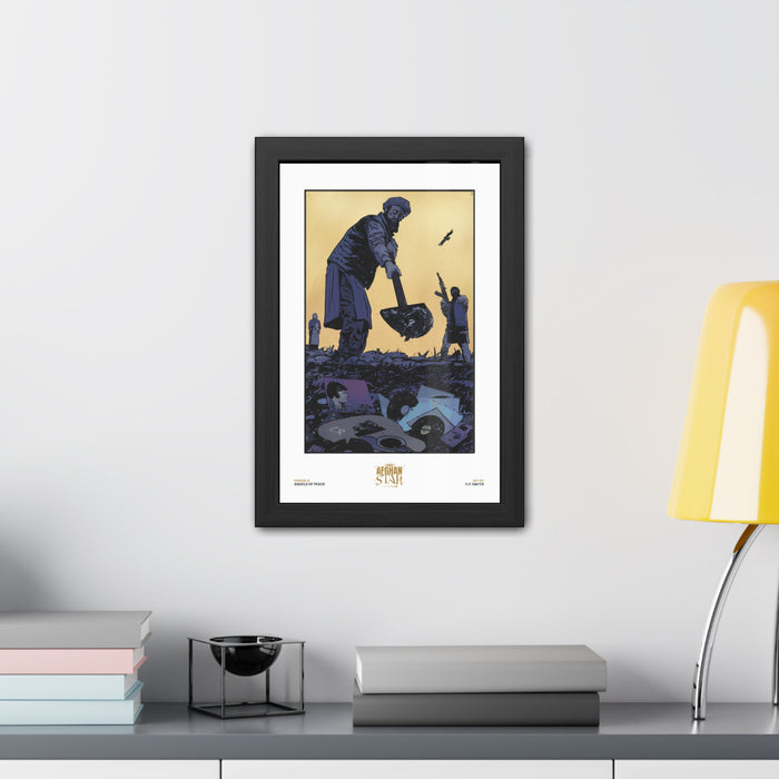 Framed Afghan Star Poster: Episode 2 — Angels of Peace