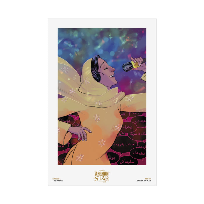 Afghan Star Poster: Episode 4 — The Dance
