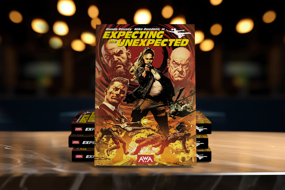 Expecting the Unexpected Oversized Hardcover - Mike Deodato Cover