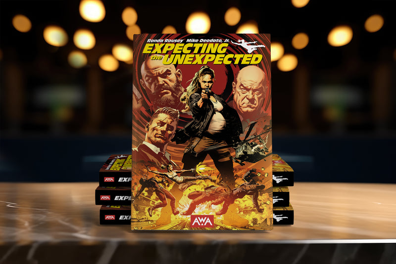 Expecting the Unexpected Oversized Hardcover - Mike Deodato Cover