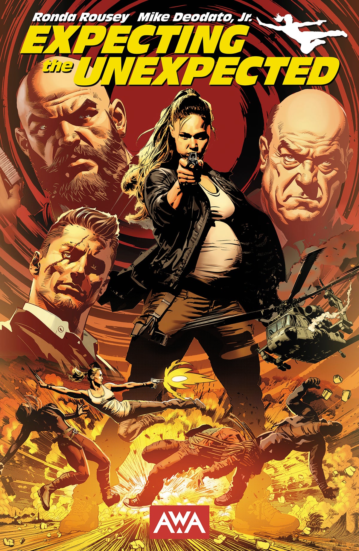 Expecting the Unexpected Oversized Hardcover - Mike Deodato Cover
