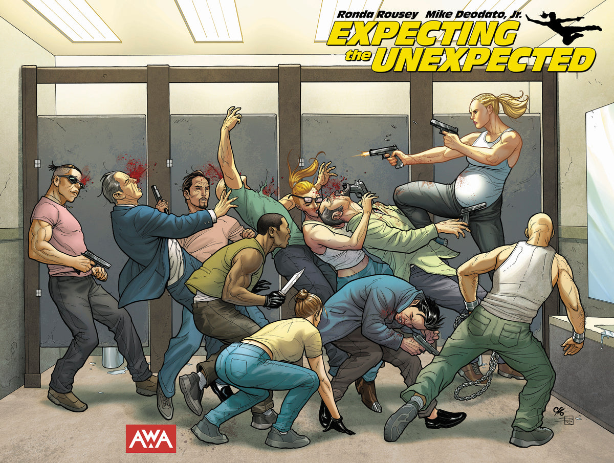 Expecting the Unexpected Oversized Hardcover - Frank Cho Cover