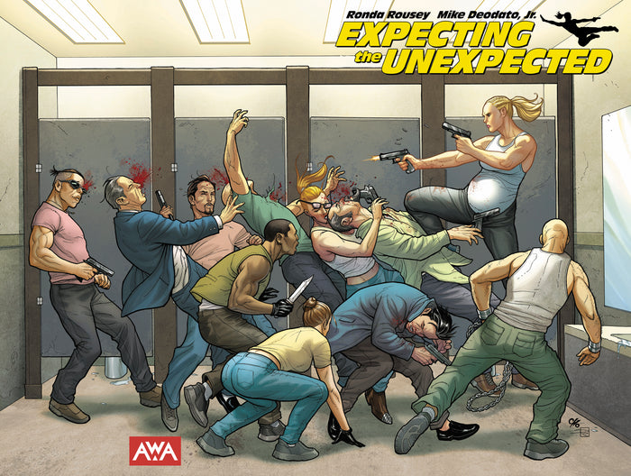 Expecting the Unexpected Oversized Hardcover - Frank Cho Cover