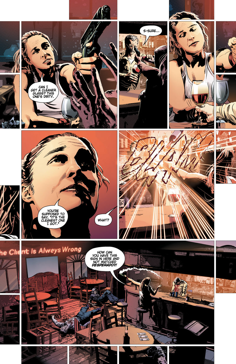 Expecting the Unexpected Oversized Hardcover - Mike Deodato Cover