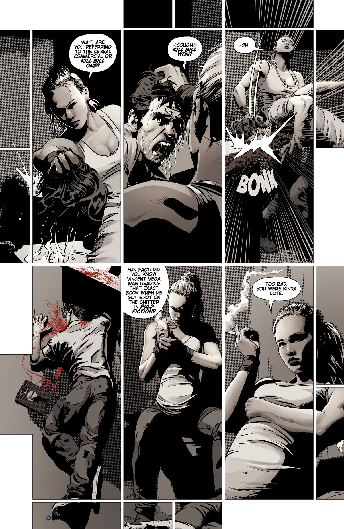 Expecting the Unexpected Oversized Hardcover - Mike Deodato Cover