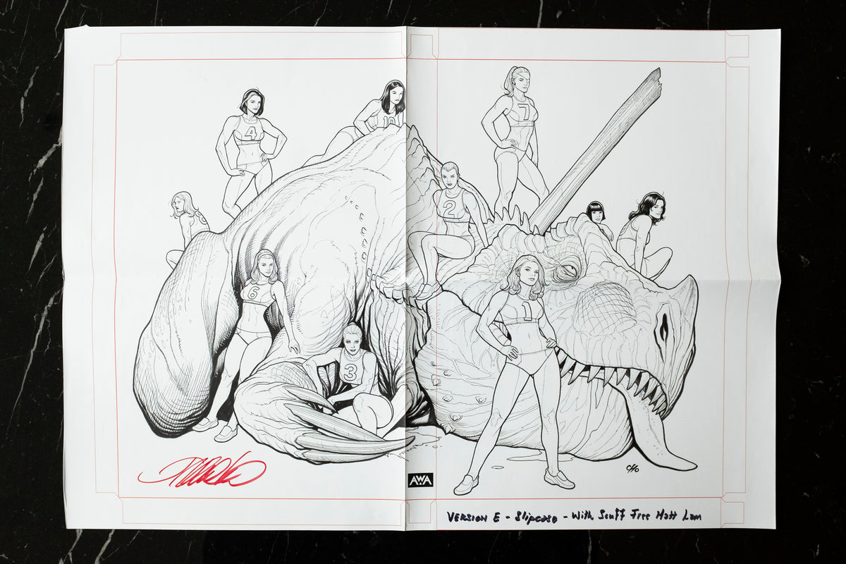 Fight Girls Deluxe Director's Cut - Black & White Champions Edition Bundle